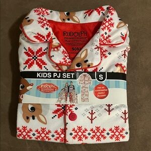 NEW Rudolph the Red-Nosed Reindeer Kids Pajama Set